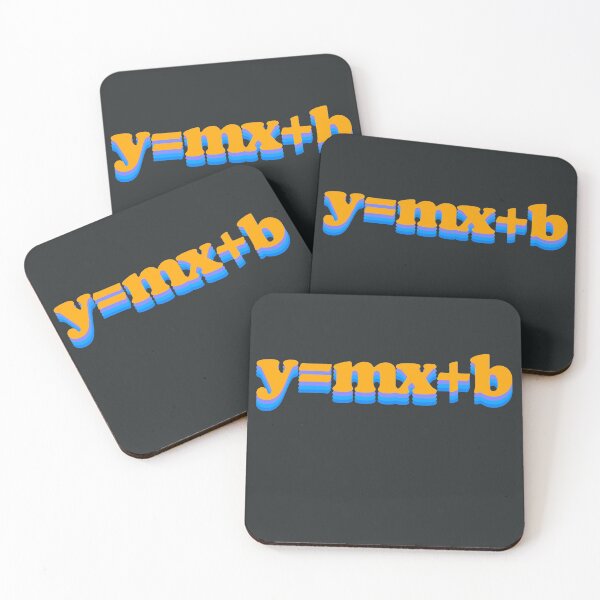 Item preview, y = mx + b, y mx b Slope Intercept designed and sold by Chubuter.
