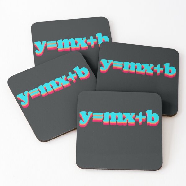 Item preview, y = mx + b, y mx b Slope Intercept designed and sold by Chubuter.