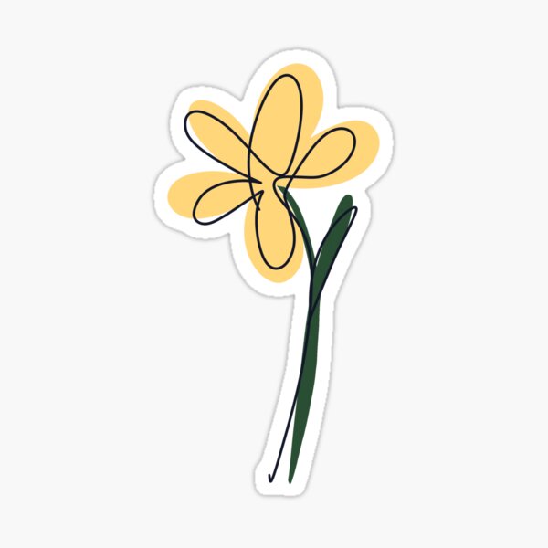 Item preview, Many sunny yellow flowers designed and sold by CricketDoodles.