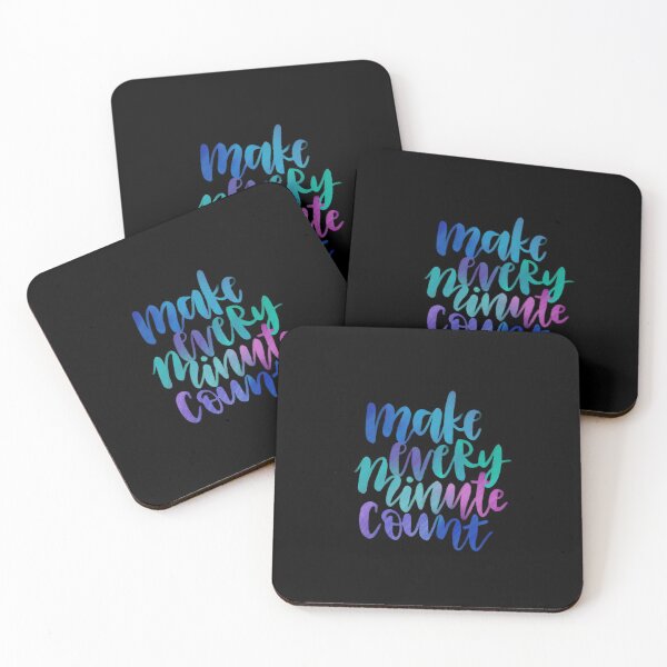 Item preview, make every minute count galaxy designed and sold by yoonhapark.