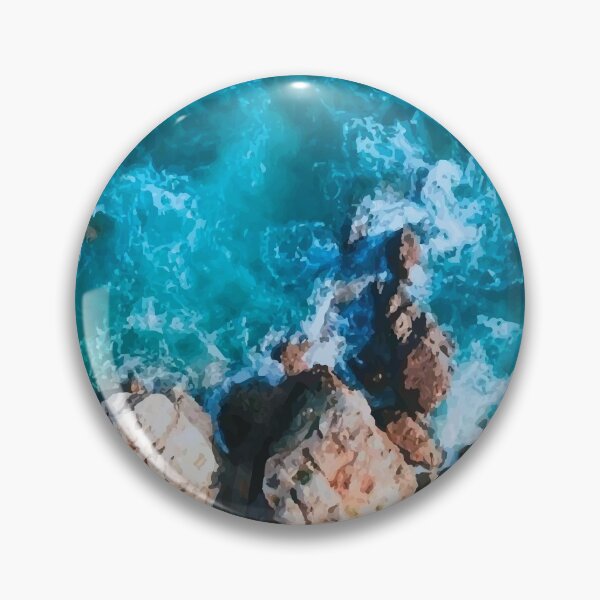 Item preview, Blue Waves - Sea Waves designed and sold by Mushrankhan.