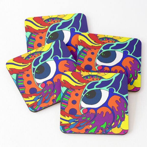 Item preview, Gaze: Psychedelic Painting designed and sold by M-Macabre.