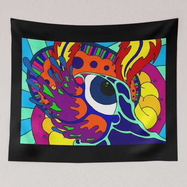 Item preview, Gaze: Psychedelic Painting designed and sold by M-Macabre.
