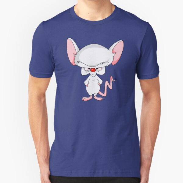 Pinky and The Brain - Brain Slim Fit T-Shirt