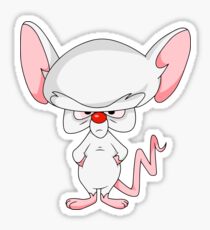 Pinky and The Brain - Brain Sticker