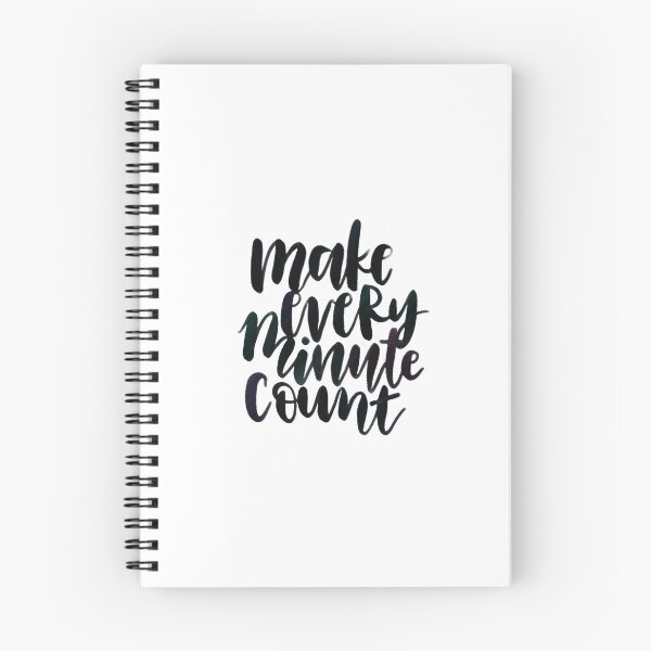 Item preview, make every minute count black designed and sold by yoonhapark.