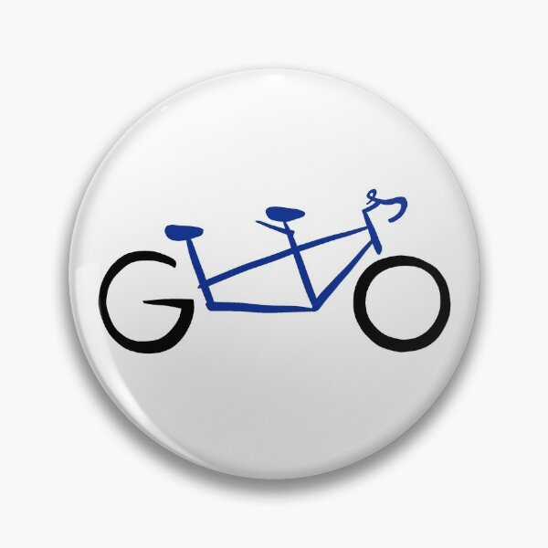 Item preview, GO - blue designed and sold by Tandem Celebrations.