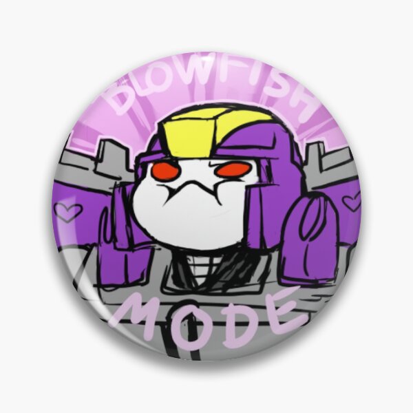 Item preview, blowfish mode activated designed and sold by critical-error.