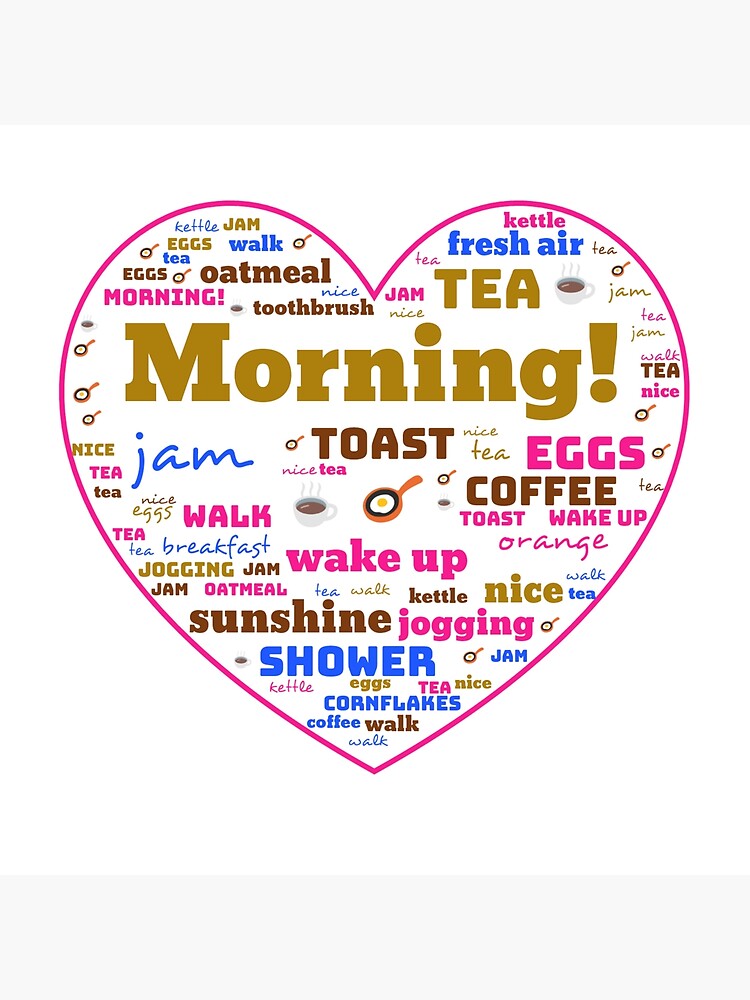 "Heart Shape Word Art" Poster by Unisex-Tees | Redbubble