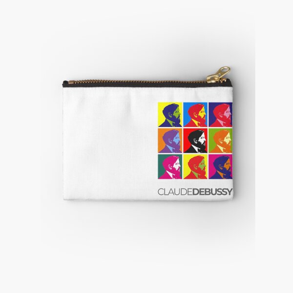 Item preview, Claude Debussy pop-art portrait poster designed and sold by CMYKStudio.