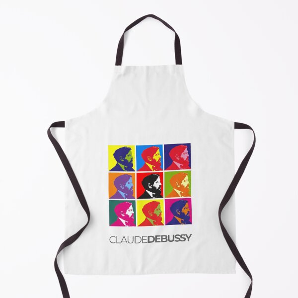 Item preview, Claude Debussy pop-art portrait poster designed and sold by CMYKStudio.