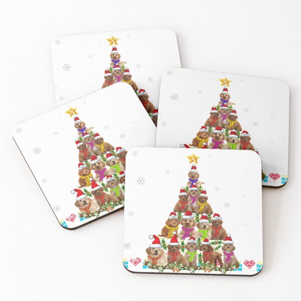 Item preview, Cockapoo Christmas Tree  designed and sold by chetme.