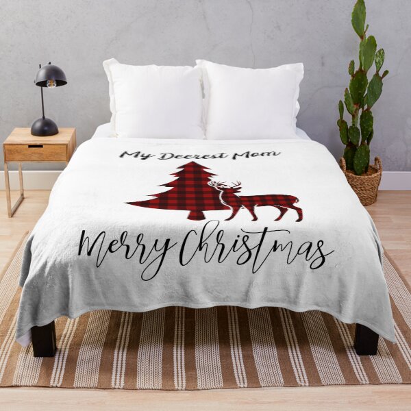 Item preview, Buffalo plaid deer Christmas gift for Mom or mother designed and sold by anins-azuree.