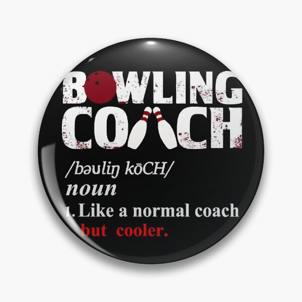 Item preview, Bowling Coach funny bowling designed and sold by LeMonkeyHouse.