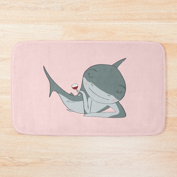 Item preview, Shark Drinking Wine designed and sold by laurenmoee.