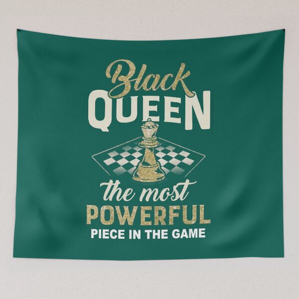 Item preview, Buy Black Queen The Most Powerful Piece In The Game designed and sold by LeMonkeyHouse.