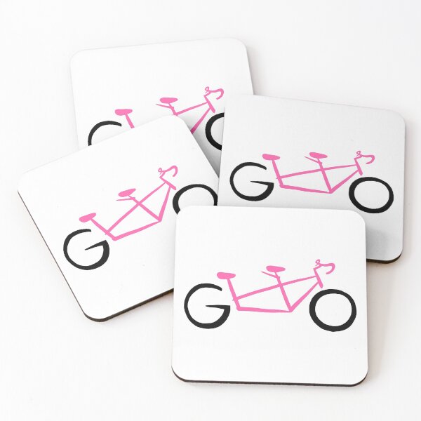 Item preview, GO - pink designed and sold by Tandem Celebrations.
