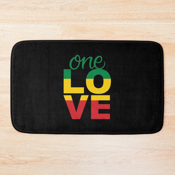 Item preview, One Love Rasta Reggae Music Jamaica Rastafarian  designed and sold by RastaReggaeLove.