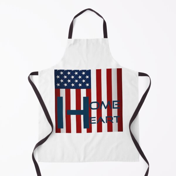 Item preview, United States flag - home is where the heart is designed and sold by Sonia dutta_art.