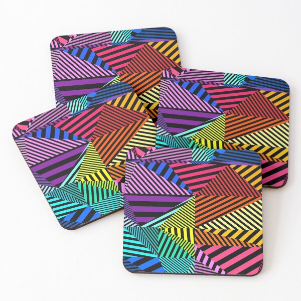 Item preview, triangle rainbow stripes designed and sold by BhARTi Taylor.