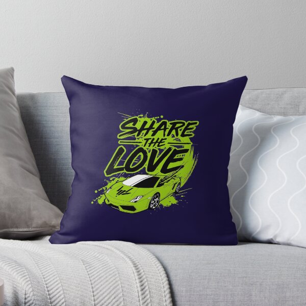 Youth Share The Love Throw Pillow