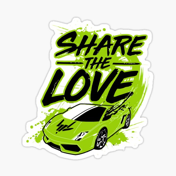 Youth Share The Love Sticker