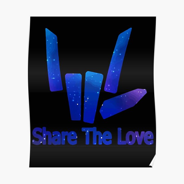 Kids Original share The Love Poster