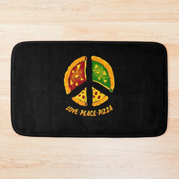Artikelvorschau, Pizza Liebe Friedenspizza entworfen und verkauft von TED-DESIGN.