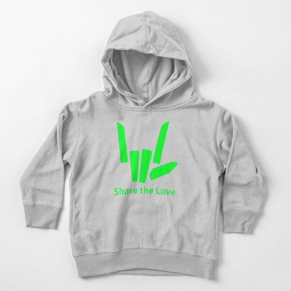 share the love hoodie kids