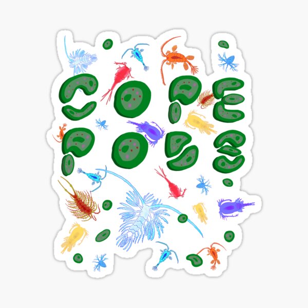 Copepod Party Sticker