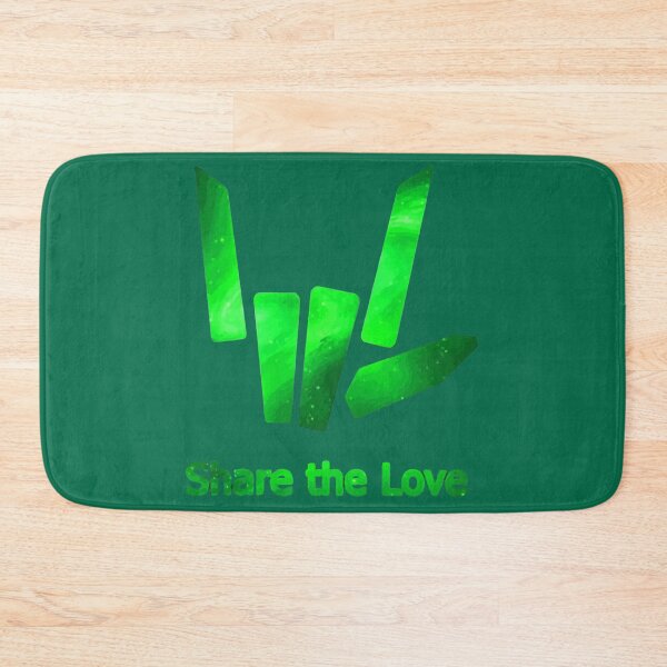 Item preview, High quality Kids Share The Love Green Galaxy Logo designed and sold by LeMonkeyHouse.