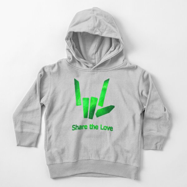 Item preview, High quality Kids Share The Love Green Galaxy Logo designed and sold by LeMonkeyHouse.