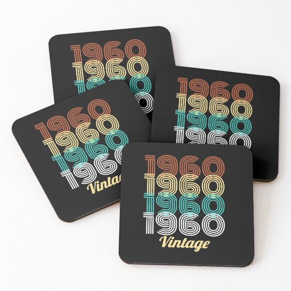 Item preview, Vintage retro 1960 year of birth birthday present birthday present designed and sold by Jelisandie.