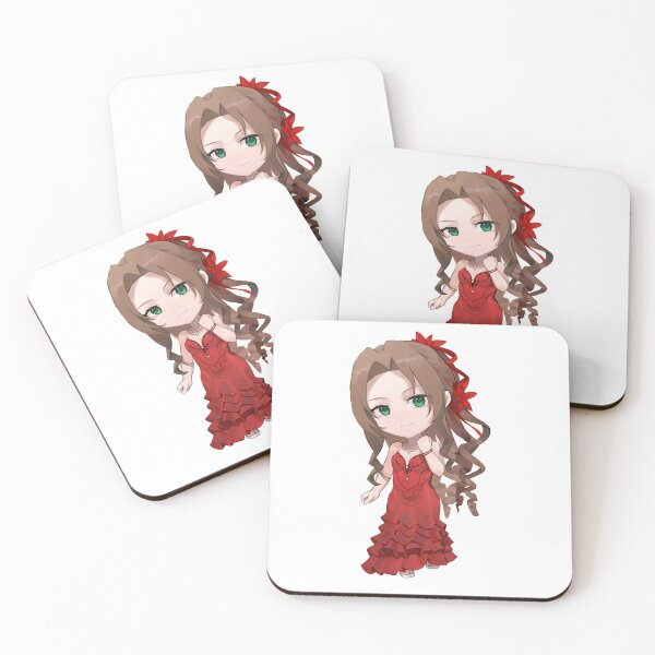 Item preview, Final Fantasy 7 Remake Aerith Gainsborough (Aeris) Red Dress designed and sold by Anime Access.