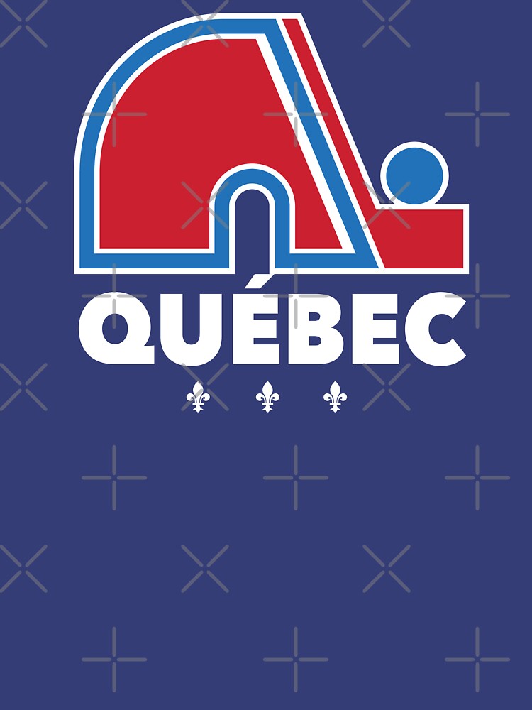 Nordiques Quebec Hockey Team Avalanche Vintage with fleurs de lys