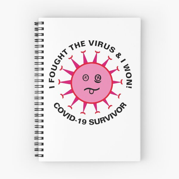 Item preview, I Fought The Virus Covid-19 Survivor   designed and sold by ecliptomaniac.