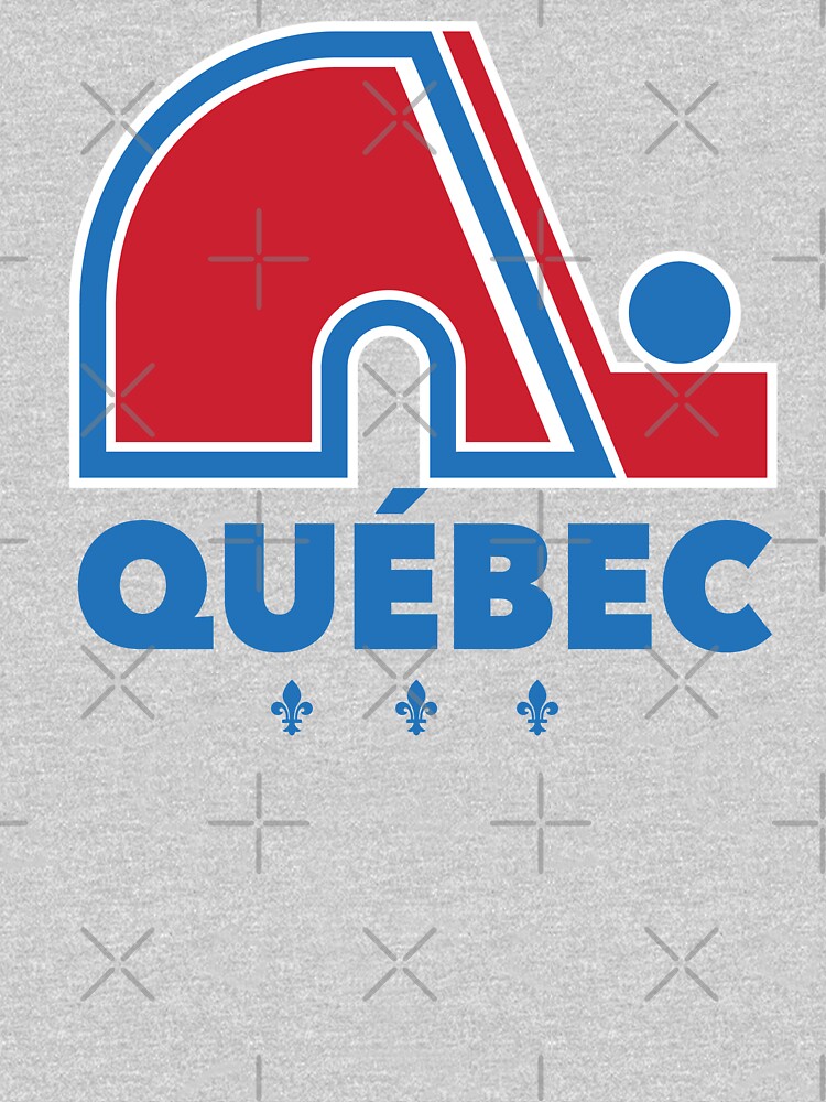 Nordiques Quebec Hockey Team Avalanche Vintage with fleurs de lys |  Lightweight Sweatshirt