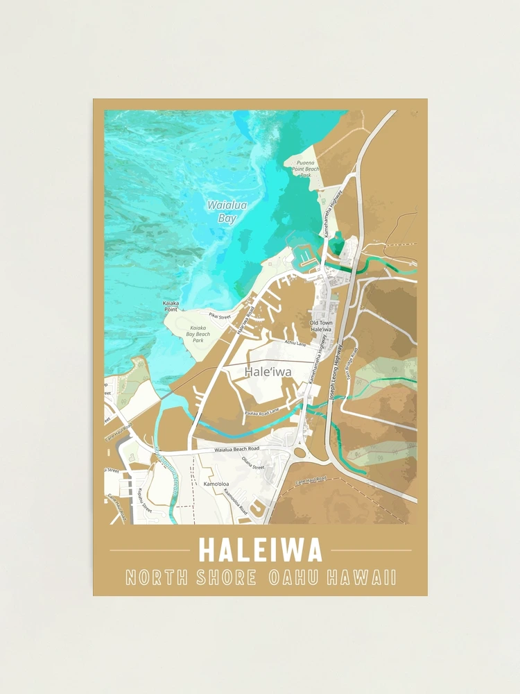 nani ahiahi ~Haleiwa beach パステル画 Hawaii Beach Print | 