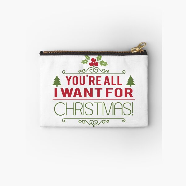 Item preview, You're All I Want For Christmas! Tis The Season to be Jolly! designed and sold by Capiral Bucketlist.