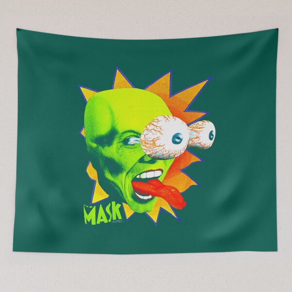 Item preview, The MASK Vintage Stanley Ipkiss vs Apartment Manager Bug Eyes Scene designed and sold by LeMonkeyHouse.