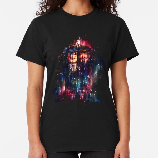 tardis dr who paint Classic T-Shirt