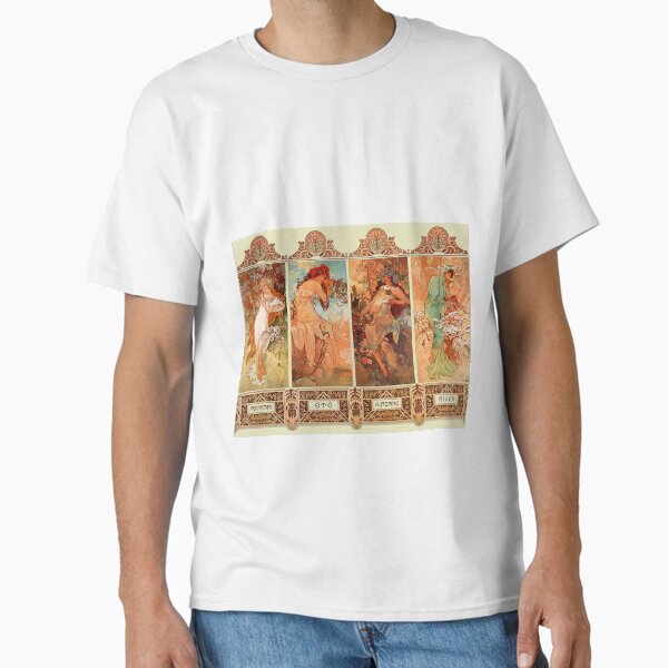 Item preview, Alphonse Mucha Quatre Saisons Art Nouveau designed and sold by JoolyA.