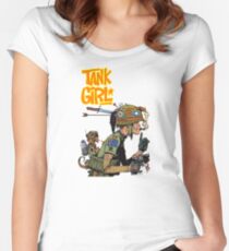 TANK GIRL Women's Fitted Scoop T-Shirt