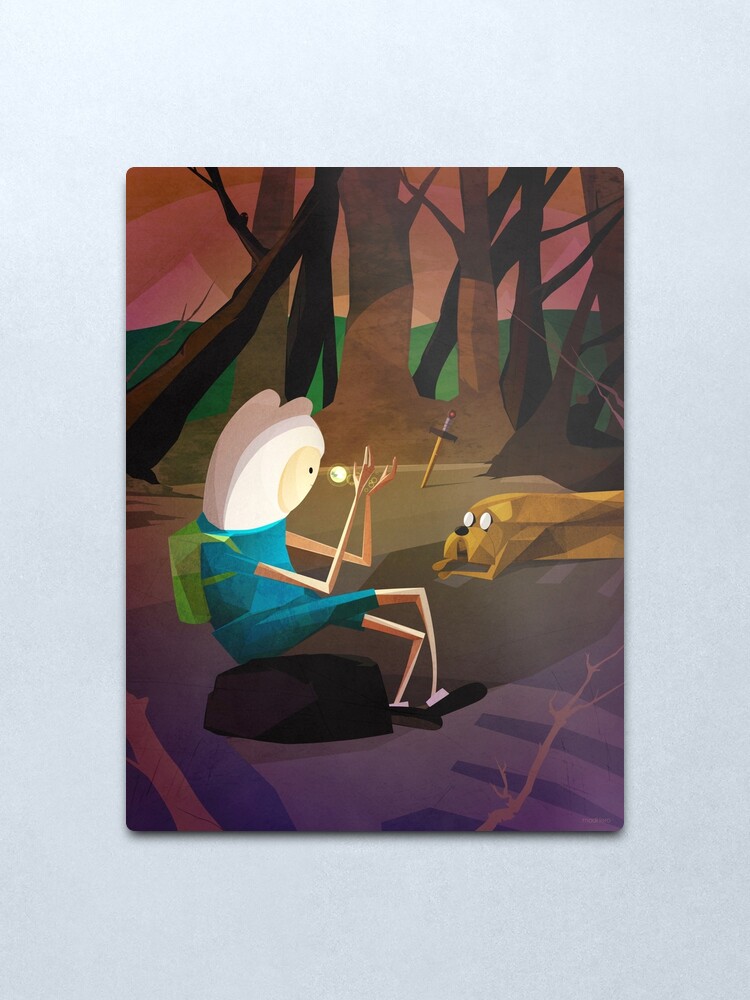 Alternate view of Brothers On Adventure | Metal Print
