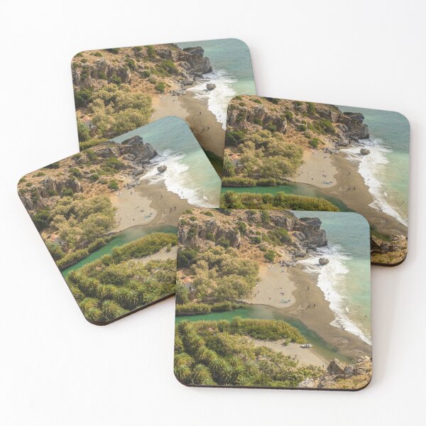 Item preview, Palm beach of Preveli Crete designed and sold by reisefoto.
