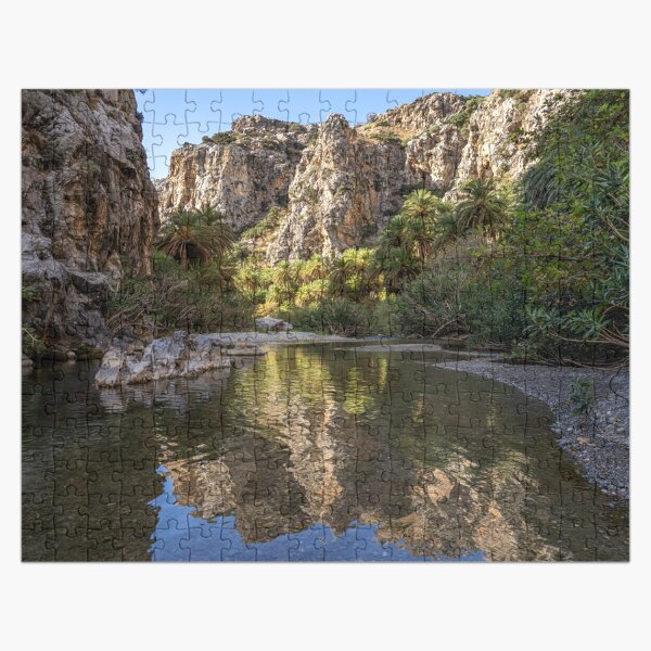 Preveli Gorge, Crete Jigsaw Puzzle