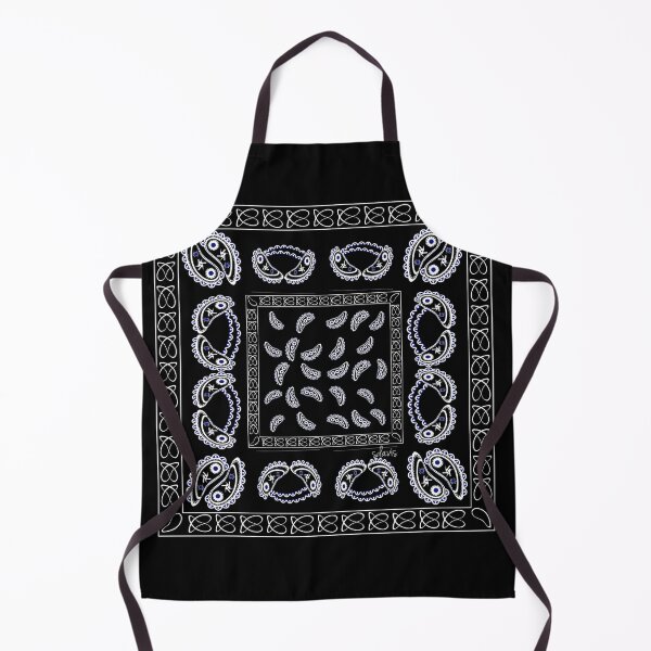 Item preview, Black Square pattern bandanna style 112820 designed and sold by mandalafractal.