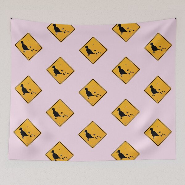 Item preview, Duckings and Mom Crossing Road Sign Accessories designed and sold by SignsAreReal.