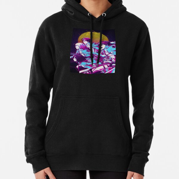 Attack On Titan Wings Of Freedom 80s Retro Pullover Hoodie