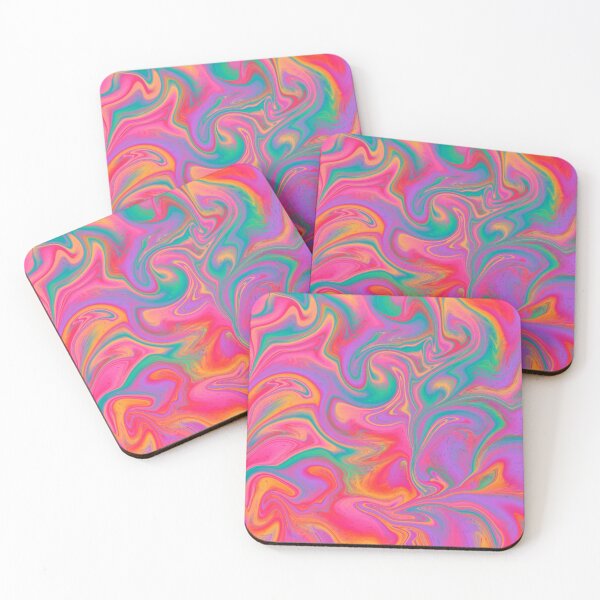 Item preview, Rainbow abstract marble design  designed and sold by Cosmic Detour .
